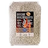 Buche Pellets 15 kg 30 kg Grill Smoker Holz Pizzaofen BBQ Pellet Outdoor Ofen...
