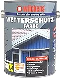 Wilckens Wetterschutzfarbe seidenglänzend, 2,5 l, RAL 9010 Reinweiß