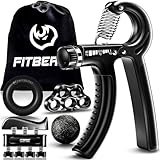 FitBeast Hand Grip Musculation Avant Bras - Pack de 5, Poignet Musculation...