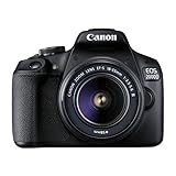 Canon EOS 2000D Spiegelreflexkamera - mit Objektiv EF-S 18-55 F3.5-5.6 III (24,1...