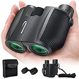 Aurosports 10x25 Kompakt Fernglas Kinder Erwachsene - Ferngläser Klein mit...