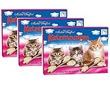 Maître Truffout Katzenzungen Milch- und Weiße Schokolade Vorteilspackung 3 x...