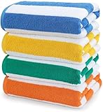 Utopia Towels 4er-Pack Strandtücher 76x152 cm, saugfähige Handtücher aus 100%...