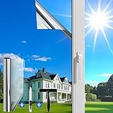 Guuteee(44.5X200cm Silber) UV-Schutz Sonnenschutzfolie Fenster innen oder...