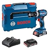Bosch Professional 18V System Akku Schlagbohrschrauber GSB 18V-45 (Drehzahl...