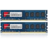 Kuesuny 16GB KIT (2X8GB) DDR3 1600MHz Udimm Ram PC3-12800 PC3-12800U 1.5V CL11...