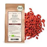 Kamelur 1kg getrocknete BIO Goji Beeren ohne Zusätze - Sonnengetrocknete Goji...