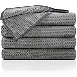 Gräfenstayn 4er-Set Geschirrtücher Microfaser - saugstarke & fusselfreie...