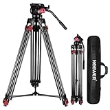 NEEWER 200cm Videostativ, Robustes Kamerastativ aus Aluminiumlegierung mit 360°...