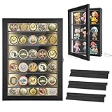 Challenge Münzbox mit Lichtern, Medaillen, Sammelfiguren, Vitrine mit Licht,...