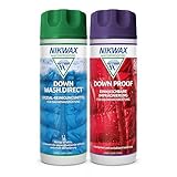 Nikwax Down Wash und Down Proof Doppelpack 2 x 300ml, zur Reinigung und...