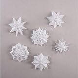 Rayher Set: Mini-Zaubersterne XXS, 50 Minitüten XXS 4,5 x 6 cm, Zubehör und...