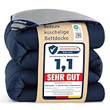 BEDSURE Bettdecke 135x200 Ganzjahresdecke Steppdecke - Bettdecke Ohne Bezug...