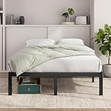 Zinus Elias Bett 140x200cm - Höhe 36cm mit Stauraum unter dem Bett - Metall...