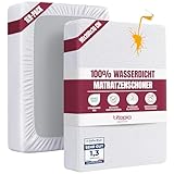 Utopia Bedding Matratzenschoner 90 x 200 x 30 cm Wasserdicht, Oeko-TEX...