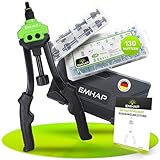 EMHAP© Nietmutternzange Set PREMIUM Blindnietmutternzange inkl. Organizer box...