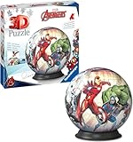Ravensburger 3D Puzzle 11496 - Puzzle-Ball Avengers - dreidimensionaler...