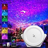IKHDCYH LED Smart Sternenhimmel Projektor, WLAN LED Sternenprojektor 3D Galaxy...
