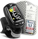 BELFORT® TuneMax Clip-On Tuner für alle Instrumente - Universal-Stimmgerät...