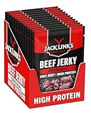 Jack Links Beef Jerky Original – 12er Pack (12 x 60g) – Trockenfleisch...