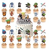 Tortendeko Kinder Kuchen Deko- Star Kindergeburtstag Tortendeko Cartoon Cake...