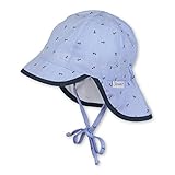 Sterntaler Schirmmütze Nacken Anker - Baby- und Kinder Mütze mit Nackenschutz,...