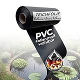 Black Forest Pond Shop Teichfolie 1mm 4x4m - Teichfolie für Ihr Teich,...