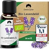 Emma Grün® Bio Lavendelöl Ätherisches Öl [100% Naturrein] - Zertifiziertes...