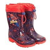 PERLETTI Marvel Spider Man Gummistiefel für Kinder - Spiderman Wasserdichte...