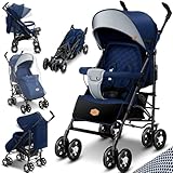 KIDIZ® Kinderwagen City-Pro Buggy Kinderbuggy klappbar Liegebuggy Sportwagen...