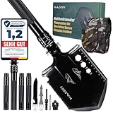 MADERY Klappspaten 11-in-1 | Praktische Schneeschaufel & Survival Schaufel aus...