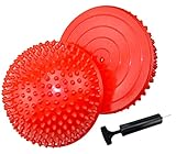 2er-Set Therapie Balance Igel mit Luftpumpe, Balance-Igel Set, Fitness Halbkugel...