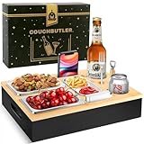 BuntWunder Couchbar, Snackbox Sofatablett, Couch Bar mit Geschenkbox,...