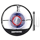 Golf Chipping Netz, Tragbares Nylon Netz Mesh Zusammenklappbares Golf Zubehör...