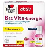 Doppelherz B12 Vita-Energie – Vegan und hochdosiert mit 350 µg Vitamin B12...