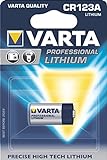 Varta Professional Electronics Batterie „CR 123 A“ 6205 VARTA PHOTOZELLE...