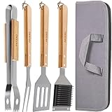 𝗘𝘀𝘀𝗲𝗻𝘁𝗶𝗲𝗹𝗹𝗲𝘀 Grillbesteck Set aus Edelstahl...