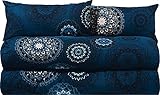 Erwin Müller Bettwäsche, Bettgarnitur Sparpaket 4-TLG. Flanell - Mandala -...