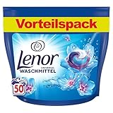 Lenor Waschmittel Pods, 50 Waschladungen, Aprilfrisch, Vollwaschmittel,...