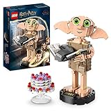 LEGO Harry Potter Dobby der Hauself Set, bewegliche ikonische Figur, Spielzeug,...