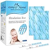 Easy@Home 25 Ovulationstest Kinderwunsch Fruchtbarkeitstest für Frauen Eisprung...