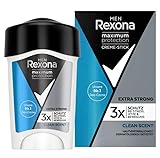 REXONA WOMEN - Deodorant Stick Men Maximum Protection Clean Scent - Deodorant...