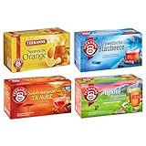 Teekanne Länder-Tee Set – Teekanne Tee Box Früchtetee & Kräutertee...