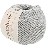 LANA GROSSA Landlust Soft Tweed 90 | Klassisch verzwirntes Tweedgarn aus...