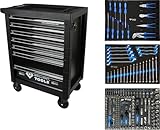 Brilliant Tools BT153207 Werkstattwagen mit 7 Schubladen und 207 Werkzeugen