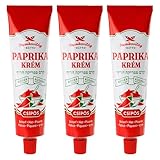 Ungarische Paprikacreme, scharf (3x160g), zertifiziert koscher, importiert aus...