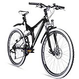 Bergsteiger Phoenix 26 Zoll Mountainbike, geeignet ab 160 cm, Scheibenbremse,...