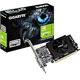 Gigabyte GeForce GT 710 2 GB Grafikkarten und unterstützt PCI Express 2.0 X8...