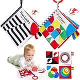 hahaland Kontrastkarten Baby Spielzeug 0 3 6 Monate, Schwarz Weiß Kontrasten...