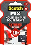 Scotch-Fix Extreme Außenmontageband PT1100-1915-P, 19 mm x 1,5 m, 1...